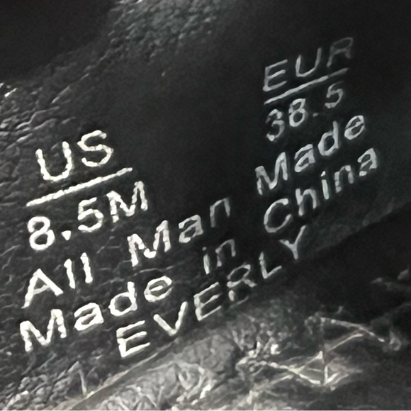 Sam Edelman Circus Everly Black Patent Platform Chunky Lug Loafers Women’s 8.5 - Picture 13 of 14